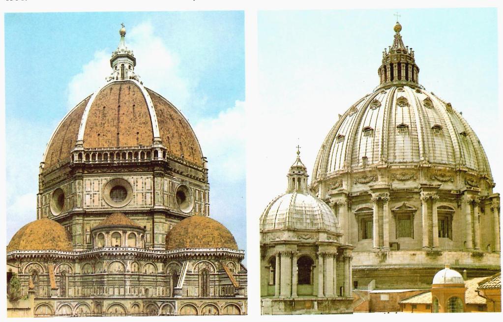 Brunelleschi, cúpula de Santa María del Fiore,