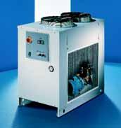 Climatización de sistemas 4.2 Instalaciones de refrigeración centralizada en armarios individuales por aceite Potencia de refrigeración n. x l. x Pr.