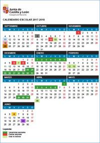 Horario Calendario Escolar 2017 / 2018 Calendario Escolar 2017/2018 Nota: No incluye los días 8 de septiembre y 13 de mayo, festivos en Valladolid capital Texto de la Orden sobre el Calendario