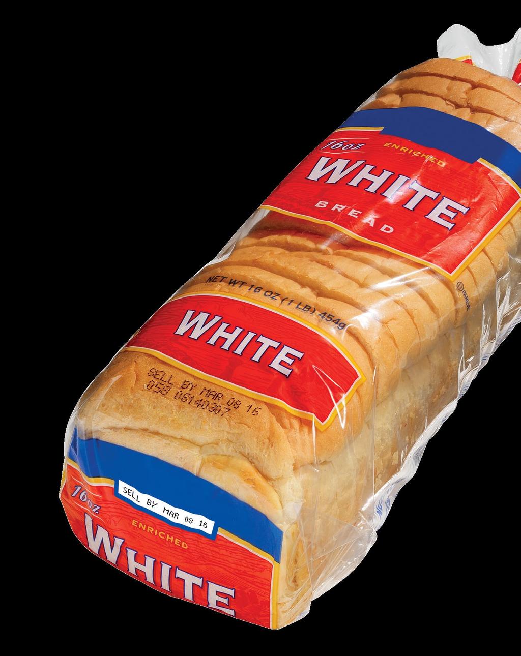 Codificación de bolsas de pan Una codificación más permanente con opciones claras Cierre de bolsas de pan Aunque muchas panificadoras optan por incluir el código en los cierres del pan, hacerlo en