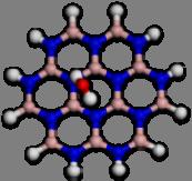 INICIAL FINAL Paralela al enlace BNB (C1) a d redmolécula = 2.35 Å Perpendicular al centro del hexágono (C2) b d redmolécula = 2.4 Å Perpendicular al boro (C3) c d redmolécula = 2.