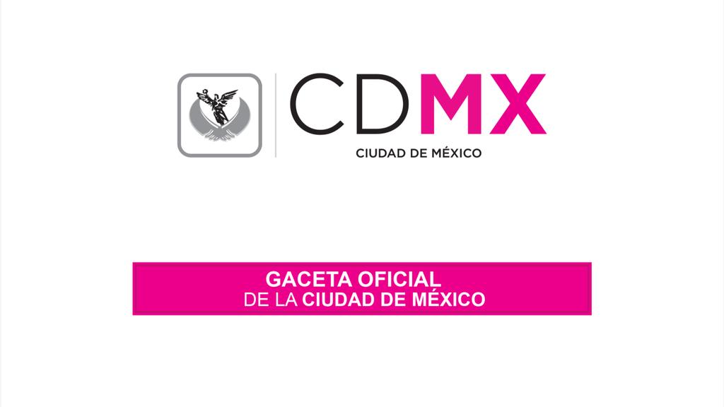 9 de Agosto de 2017 GACETA OFICIAL DE LA CIUDAD DE MÉXICO 51 TRANSITORIO ÚNICO.
