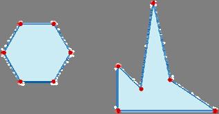 F Un polígono cóncavo puede ser regular o irregular. (Un polígono cóncavo es irregular.) V El perímetro de un polígono es la suma de todos sus lados.
