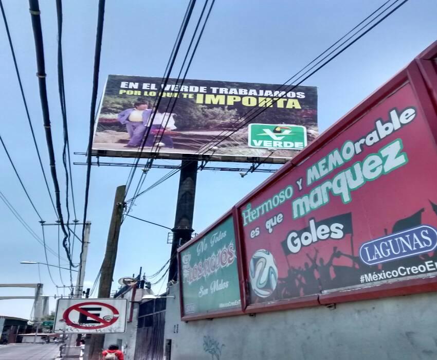 PARTIDO VERDE ECOLOGISTA DE MÉXICO Calle PERIFERICO ORIENTE