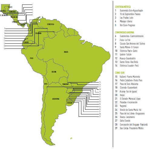 El mercado energético suramericano también ofrece oportunidades interesantes de exportación de energía para Colombia Composición de la