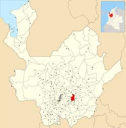 El Municipio de El Peñol se localiza en la subregión Oriente, departamento de Antioquia.