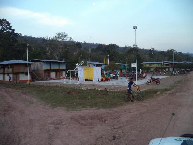 Inauguración Losa Deportiva.