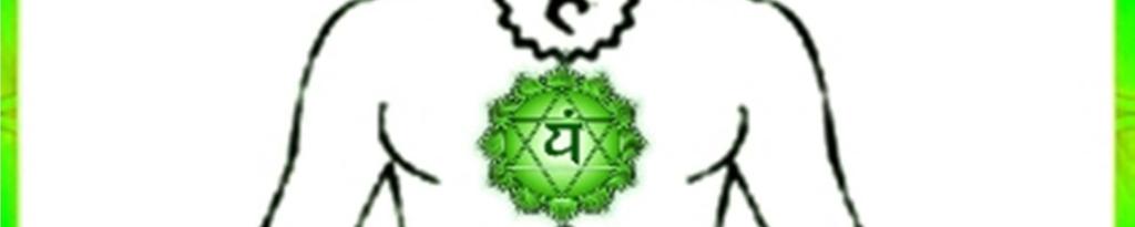 4 Chakra Anahata, también llamado chakra del corazón o centro cordial. Se encuentra a la altura del corazón, en el centro del pecho. Se abre hacia delante.