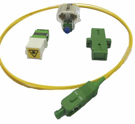 Para conectar la salida óptica de los PAUs con las ONT Para conectar las salidas del registro principal óptico del edificio con las redes de los operadores Están fabricados sobre la base de 