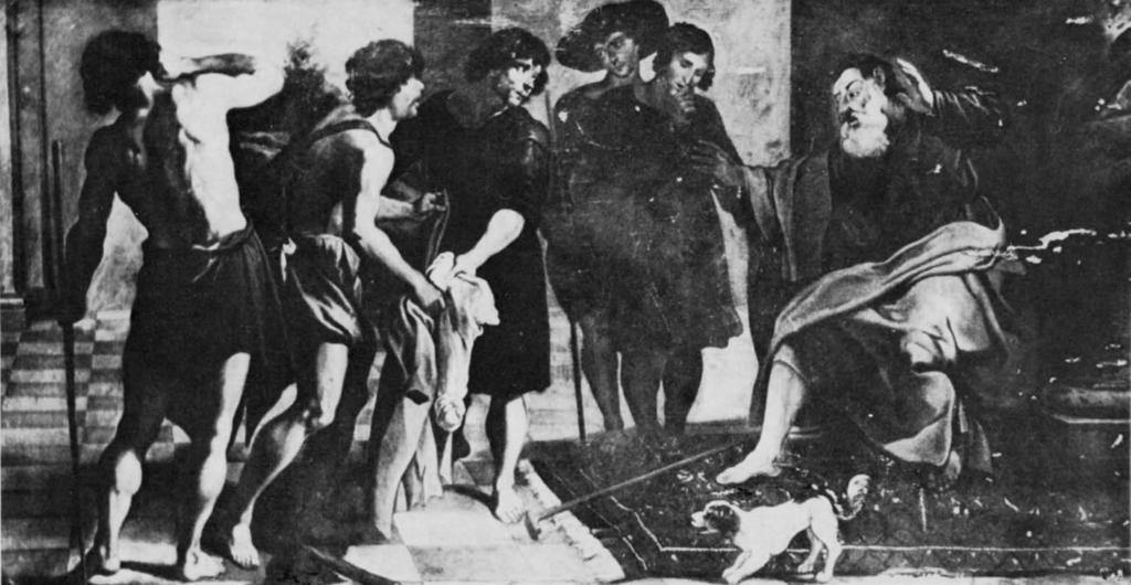 64 RHA 07 DOSSIER MADRID COMO CENTRO DE COPIADO PICTÓRICO DURANTE LA FASE FINAL DE LA UNIÓN IBÉRICA (1621-1640) FIG. 5 Anónimo, copia de Velázquez. La Túnica de José. Siglo XVII.