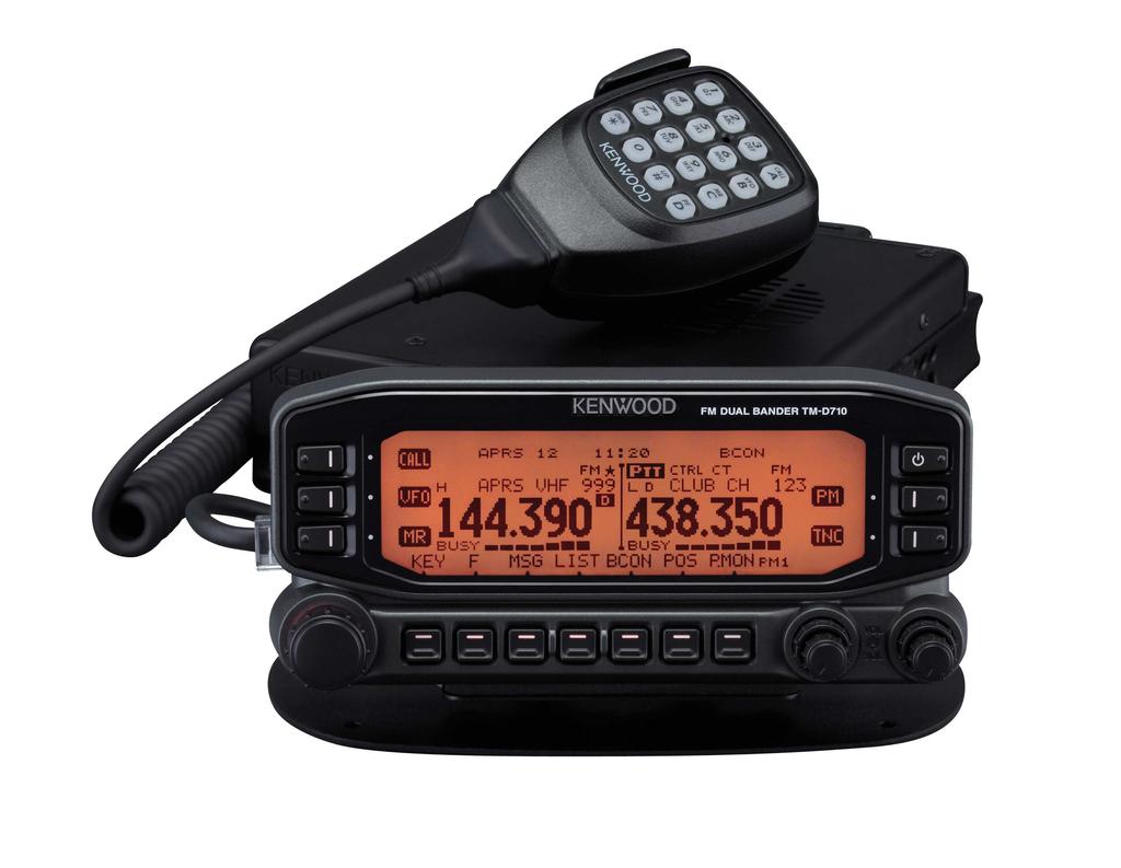 TM-D710GE Transceptor Móvil Doble Banda VHF/UHF con GPS de serie Lista de Precios CONSULTAR DESCUENTOS COMERCIALES Modelo TM-D710GE Potencia 50W VHF/UHF Rango Frecuencias TX/RX 144-146 MHZ TX/RX