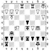 g5 xf5 5. c5+ e7 6. d5! e8 teniendo las tablas aseguradas con las posibilidades de encontrar un ataque decisivo.