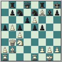 20 Dc8 21.Cd5 Ccxd5 22.cxd5 [Ya la posición blanca es claramente mejor.] 22...f4 23.Ah5 b6 24.Tad1 Tf5 25.Af3 Dg8 26.