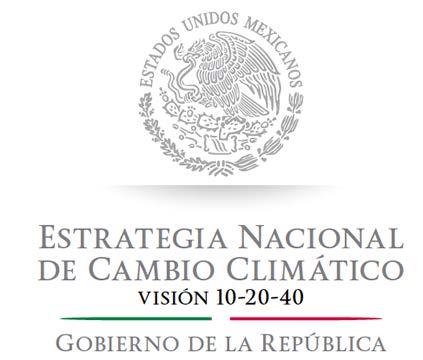 ESTRATEGIA NACIONAL DE CAMBIO CLIMÁTICO EJES