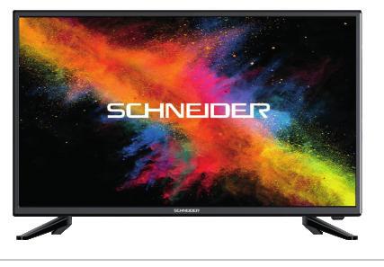 TELEVISION SCHNEIDER 40 UHD - HD MPEG 4 DVB-T LED40-SC500K De