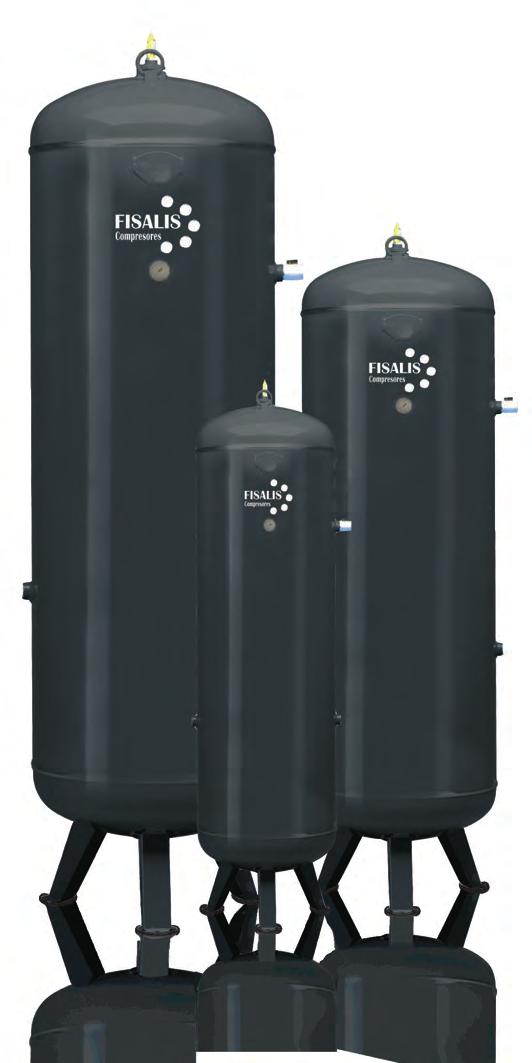 DEPÓSITOS ACUMULADORES El uso de un depósito en una instalación neumática es fundamental para el almacenamiento y distribución del aire proporcionado por el compresor.
