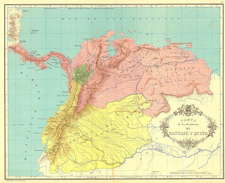 español, establecida por la Corona española (1717 1723, 1739 1810 y 1816 1819) durante su periodo de dominio americano.