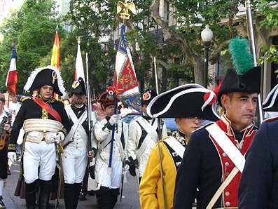 Miembros de la Asociación Napoleónica Española.