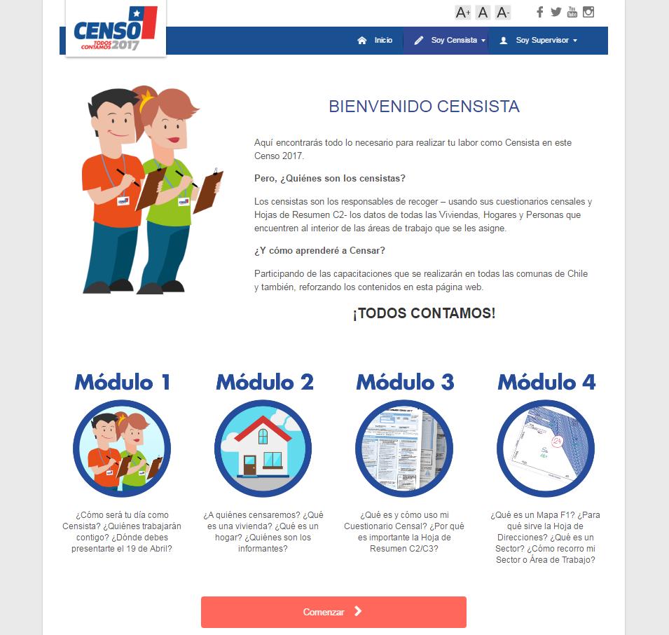 Censo 2017 y Capacitación (presencial y web) www.censo2017.cl Qué es uncenso? A quienes censaremos?