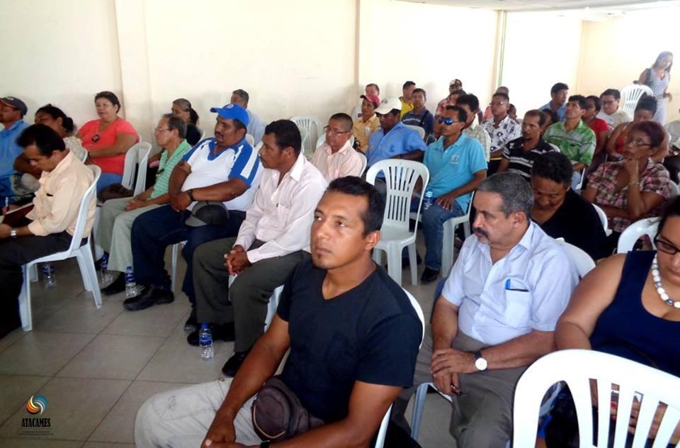 cantón Atacames, se congregaron en asamblea para posesionar al Comité electoral designado por los Consejos Parroquiales de Participación Ciudadana.
