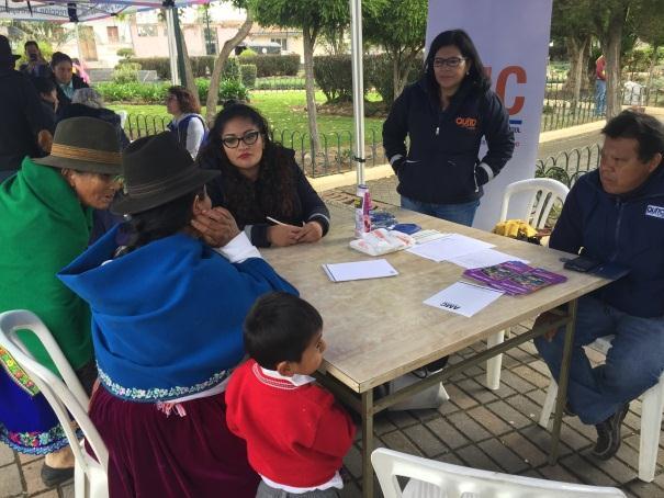 gratuitos de Quito Sonríe, Salud al Paso y medicina familiar.