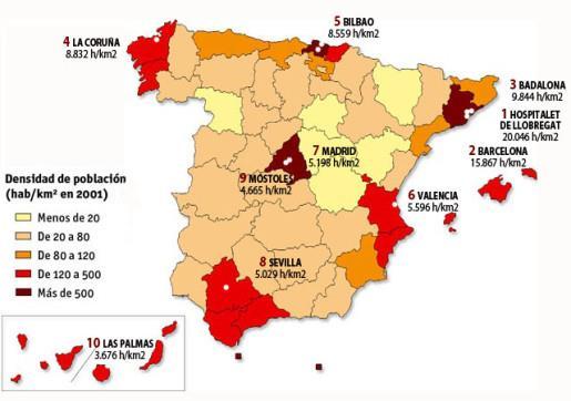LA POBLACIÓNN DE ESPAÑA CARACTERÍSTICAS DE LA POBLACIÓN ESPAÑOLA. España cuenta con una población absoluta aproximadamente de 47 millones de personas.