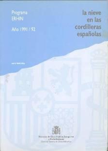 Año 1991/92" por el MOPT y MA 1995 Organismos de Cuenca