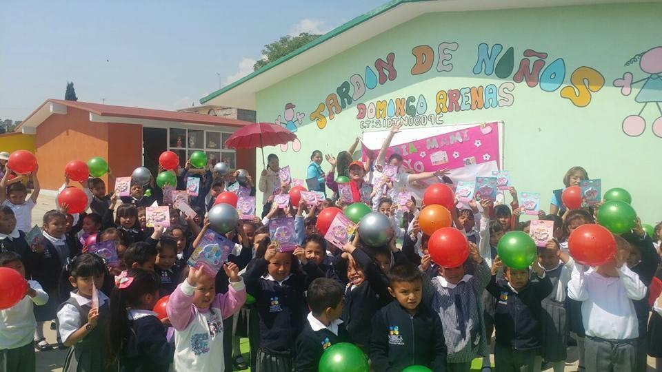 Miercoles 3 de Mayo Visita al Jardín de Niños "Domingo Arenas" en