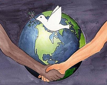 "La paz no es sólo ausencia de guerra y no se limita a asegurar