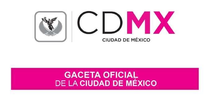 Órgano de Difusión del Gobierno de la Ciudad de México DÉCIMA NOVENA ÉPOCA 31 DE MARZO DE 2016 No.