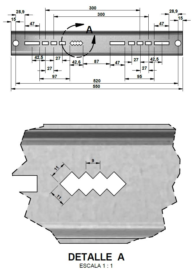 4.9 MRCCIÓN El seccionador monopolar tipo cuchilla se marcará de manera legible e indeleble en placa metálica, con la siguiente información: Fabricante. ño de fabricación. Tensión máxima de operación.