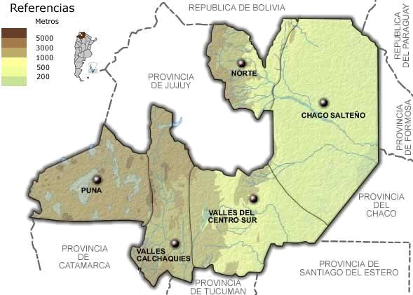PROVINCIA DE SALTA San Martín Área de estudio REPUBLICA ARGENTINA El área de estudio se ubica en el Noroeste de Argentina, perteneciendo a la Provincia Fitogeográfica de las Yungas.