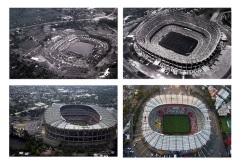 Estadio Azteca Conocido como Coloso de Santa Úrsula. Capacidad: 105 064 espectadores. Es el tercero más grande del mundo.