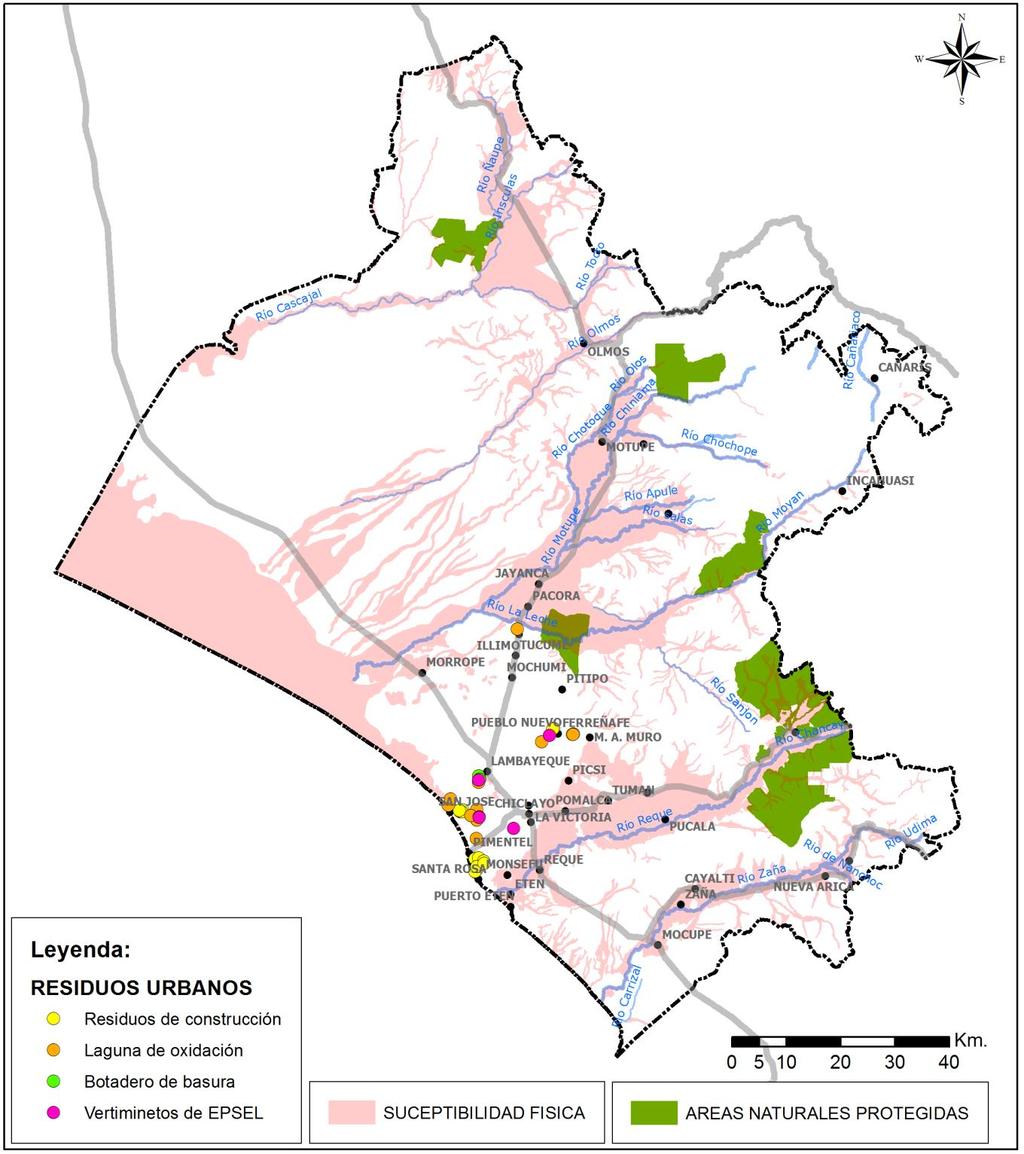 Mapa N 17: Sistema Ambiental del Departamento de Lambayeque Elaboración: Gobierno
