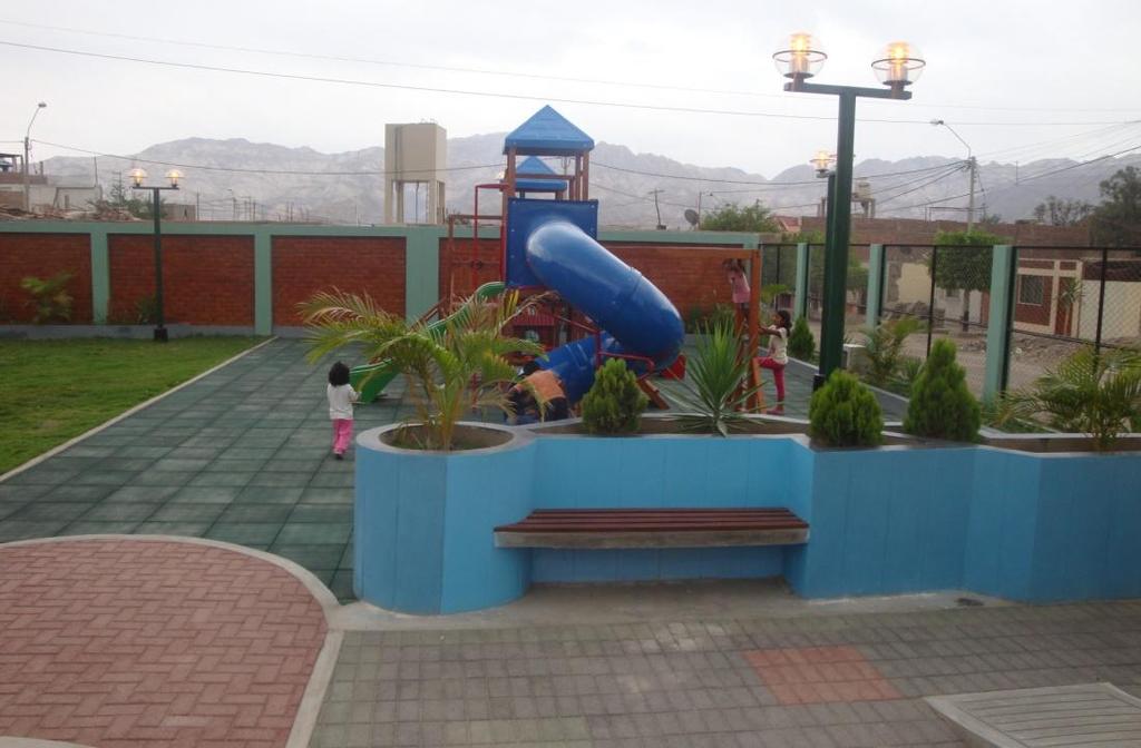 IV Infraestructura Mejoramiento del parque infantil Centro Poblado Río Grande