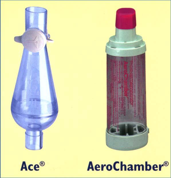 Medicinas para tratar el asma: Inhaladores y espaciadores