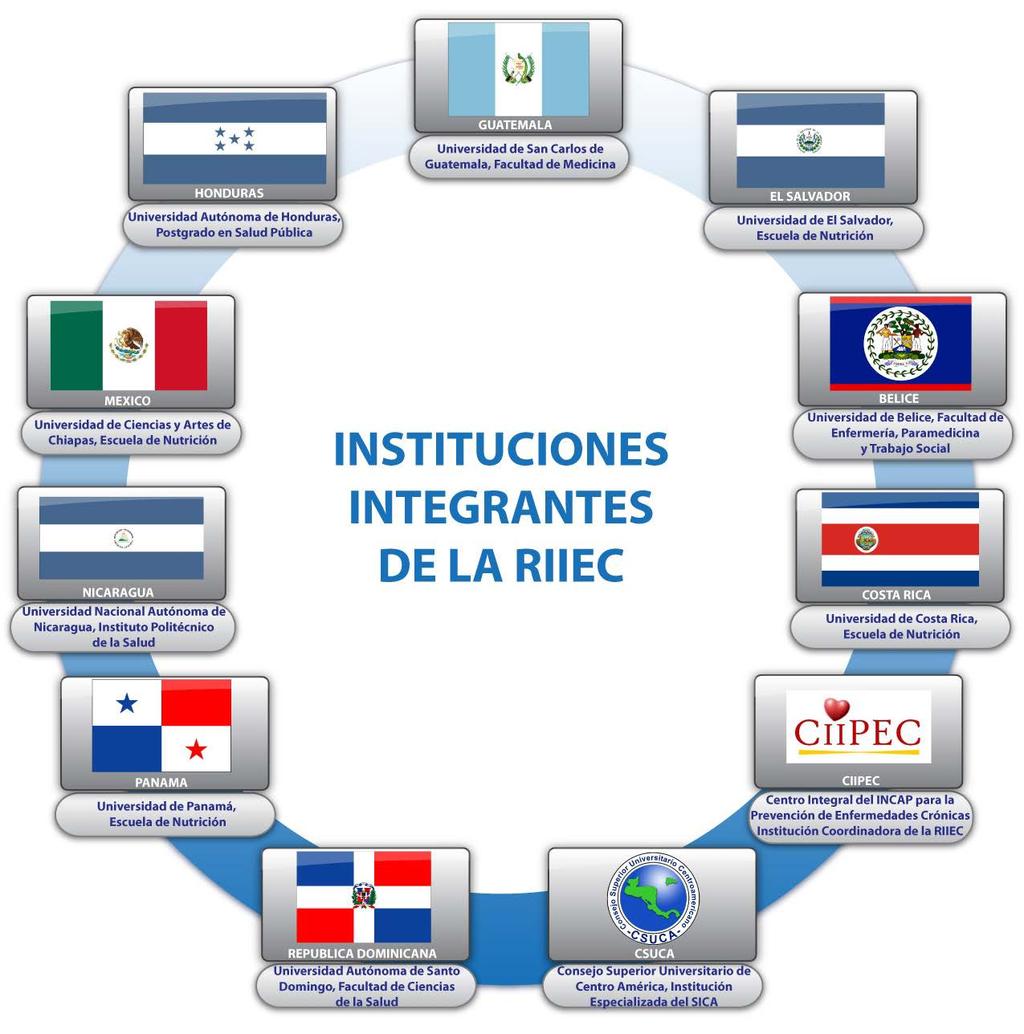 Se valorará la potencial participación de instancias regionales en apoyo a la RIIEC incluyendo a la Comisión para el Desarrollo Científico y Tecnológico de Centroamérica y Panamá (CTCAP) fue creada
