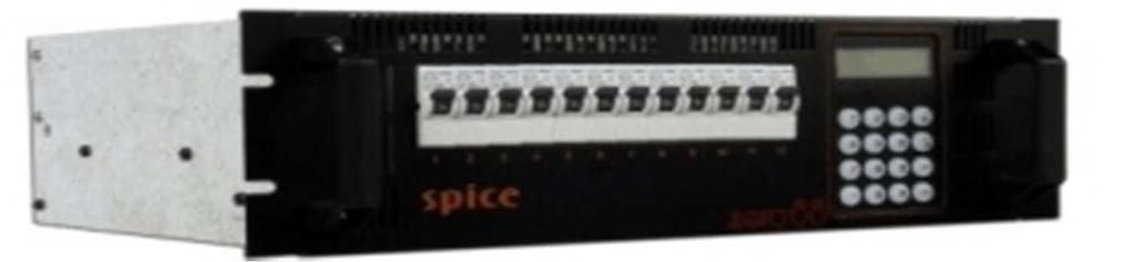IZ8800130041 Spice 12 dimmer de 12 canales con magneto térmicos 10 amps salida con multiconector Harting, ajustable individualmente curvas, 12 memorias, 3 secuencias con tiempos