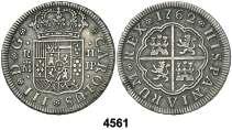 ................. 15, 4563 1764. Madrid. PJ. 2 reales. (Cal. 1294). MBC-. Est. 25....................... 15, 4564 1765. Madrid. PJ. 2 reales. (Cal. 1295).