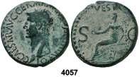 Águila legionaria entre dos insignias. 3,57 grs. MBC. Est. 200...................................... 150, 4049 (2 a.c.-4 d.c.). Octavio Augusto. Denario. (Spink 1597) (S. 43) (RIC. 207). Anv.