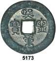 F 5172 (1118). Hui Tsung. Dinastía Sung del Norte. 1 cash. (Schjöth 647). Anv.: Chung-ho t ung-pao. AE. Rara. EBC+. Est. 20................................ 8, F 5173 (1068-1077). Shen Tsung.