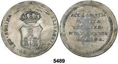 DINASTÍA DE LOS BORBONES 5474 Lote de 31 monedas de cobre de Fernando VII e Isabel II. También se adjunta un sisè de Lluís XIV. Total 32 monedas. A examinar. MBC-/MBC+. Est. 250.