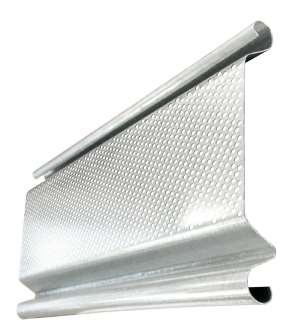microperforación o torquelado de ventanas Perfil inferior en acero