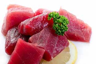16,00 1 SASHIMI 10 piezas ATUN Maguro Tuna fish SALMON Sake Salmon fish CORVINA Lemon