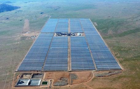 pág. 50 Sudáfrica KaXu Solar One KaXu Solar One, desarrollada por Abengoa, es la primera planta termosolar en operación comercial de Sudáfrica y se encuentra cerca de la ciudad de Pofadder, en el