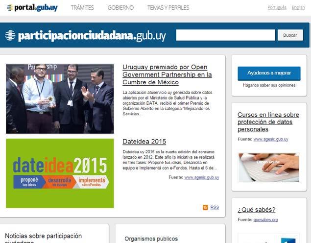 Participación Electrónica, Uruguay Uruguay logra el