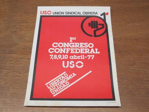 UNION SINDICAL OBRERA. Congreso Confederal (1r.