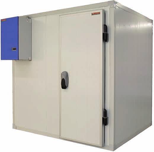 MINICÁMARAS DB4 Composición estándar La MINI CÁMARA DB4 es una cámara frigorífica desmontable, compuesta de paneles isotérmicos con aislamiento de poliuretano expandido.