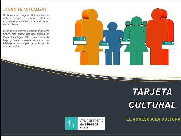 2. TARJETA CULTURAL A comienzos de 2013, se realizó un nuevo diseño de la Tarjeta cultural, que incluía algunos cambios.