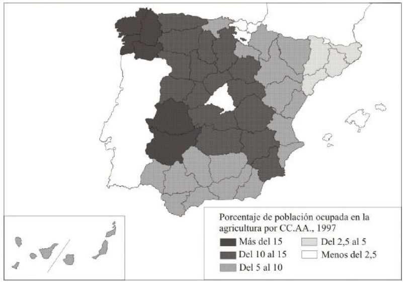 1. Indicar el nombre de las provincias afectadas por la mancha más grande del mapa. Las provincias que tienen más olivares son: Jaén, Córdoba, Badajoz, Ciudad Real y Toledo.